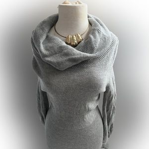 Patagonia Gorgeous Lambswool Cowl Fitted Sweater